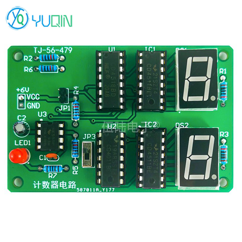 Diy Electronics Repair Kit - DIY-tellercircuitkit - DIY-soldeeroefenset voor elektronische vaardigheidstraining,