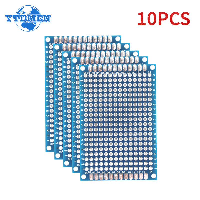 Diy Electronics Repair Kit - 10 Stuks 4X6Cm Dubbelzijdige Printplaat Prototype