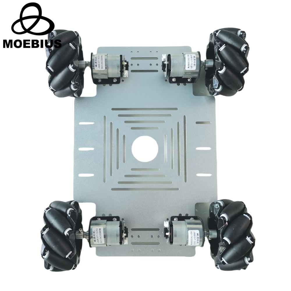 Diy Robot Electronics Kit - 25KG Belasting 4WD Mecanum Wiel Robot