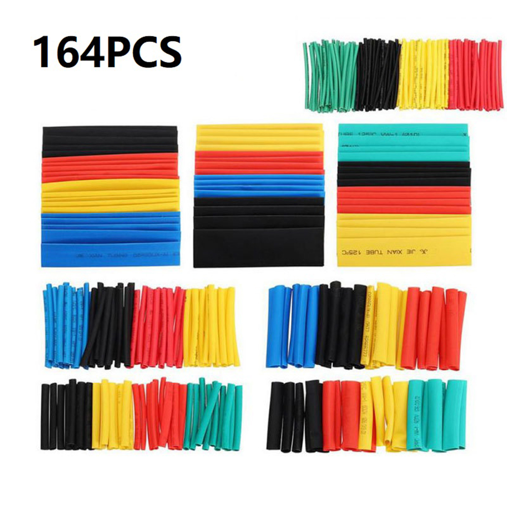 Heat Shrink Tubing - 164 stks Krimpkous Kit Thermoresistente Buizen
