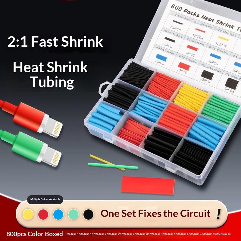 Heat Shrink Tubing - Krimpkousset Waterdichte, thermoresistente elektrische isolatiehuls voor
