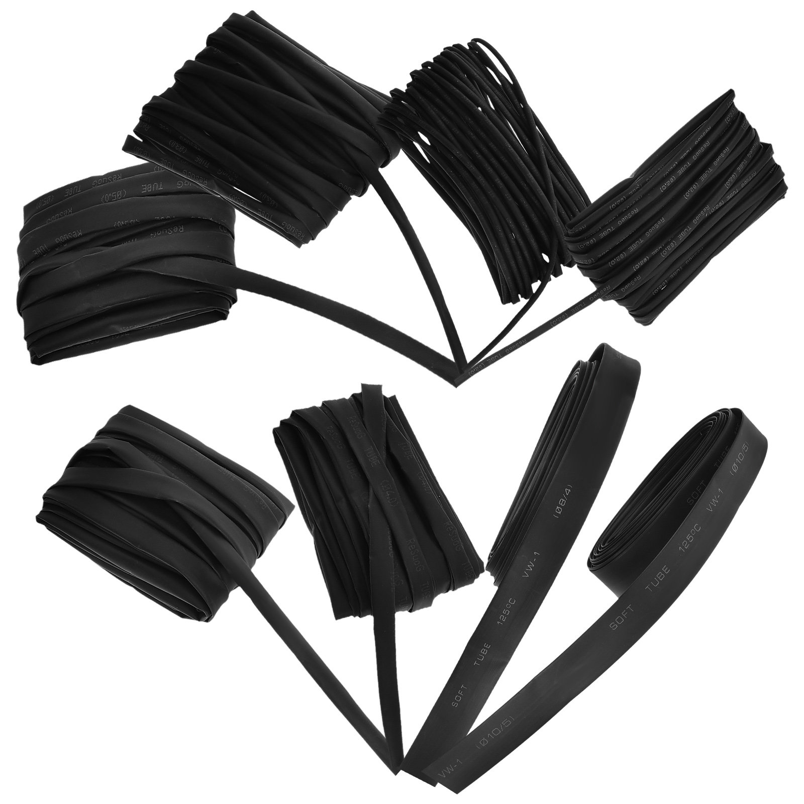 Heat Shrink Tubing - 8 stuks zware krimpkousen, industriële waterdichte