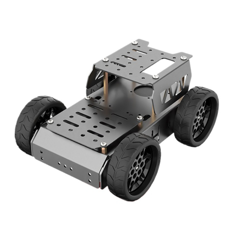 Diy Robot Electronics Kit - Vierwielige elektrische wagen Aluminium frame Slimme