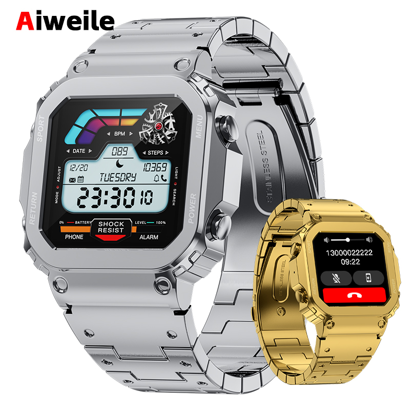 Diy Wearable Electronics - High-end heren smartwatch man 2024 originele
