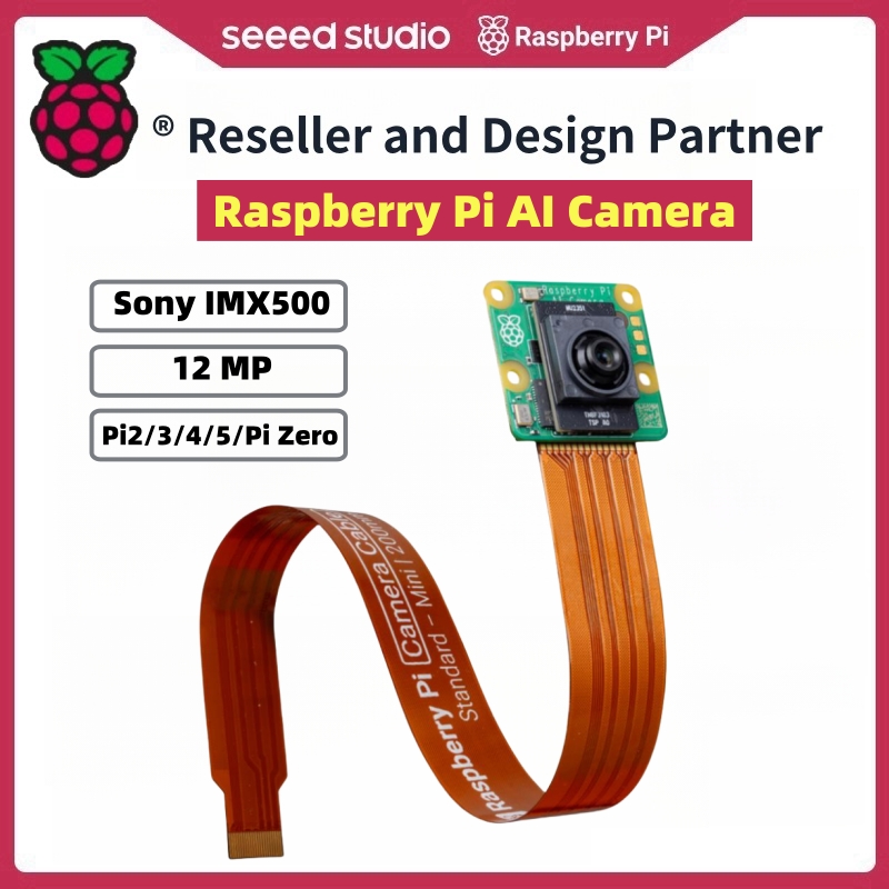 Raspberry Pi Zero - Raspberry Pi AI-camera met 12MP Sony