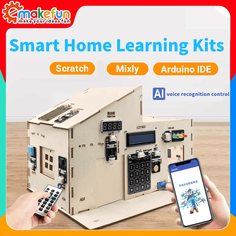 Diy Electronics Basics - Smart Home IoT-leerkit voor Arduino Ondersteuning