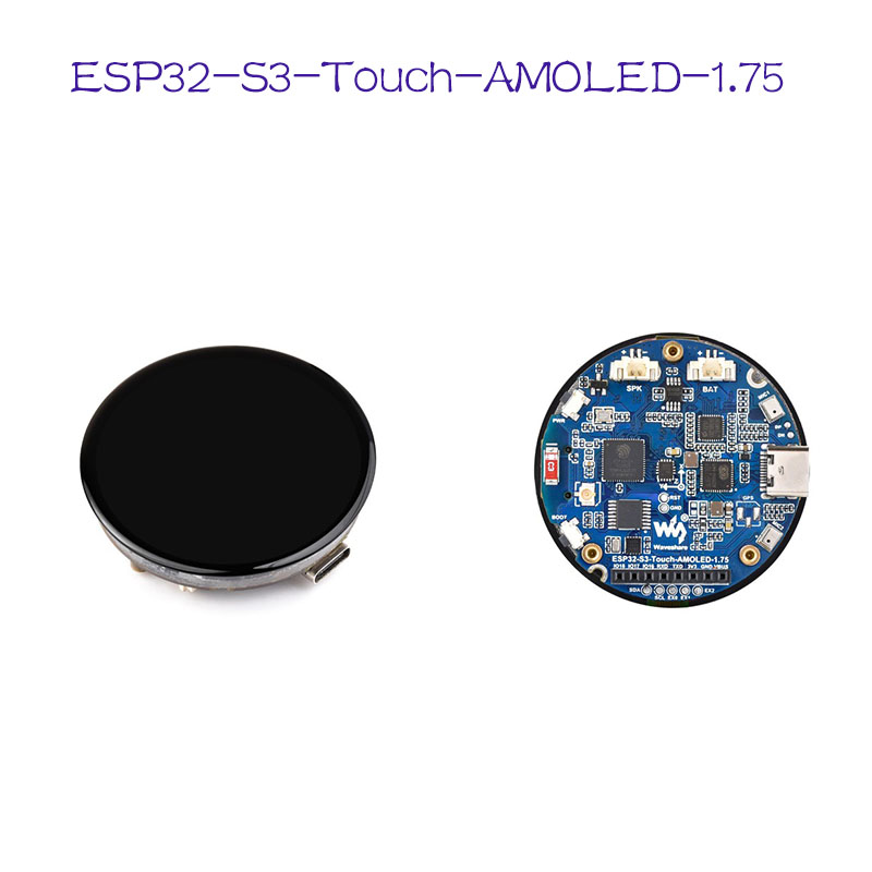 Diy Wearable Electronics - ESP32-S3 WiFi+BLE 5.0 ontwikkelingskit 1,75 inch