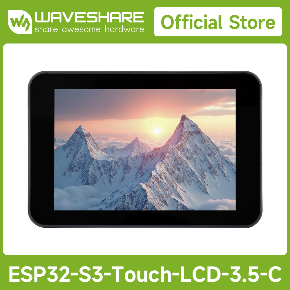 Esp32 Wifi Bluetooth - Waveshare ESP32-S3 3,5 inch capacitief touchscreen