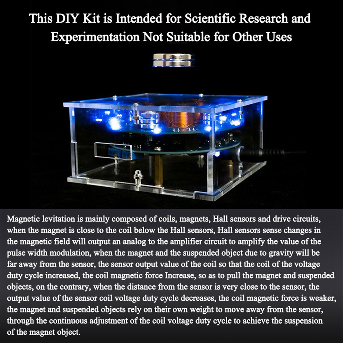 Diy Electronics Project Kit - AB53 DIY Magnetische Levitatie Kit Experiment