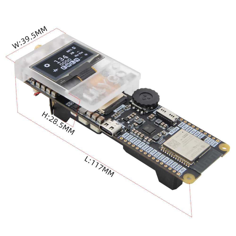 Esp32 Wifi Bluetooth - T-TWR Plus OpenEdition ESP32-S3 Geïntegreerde Development