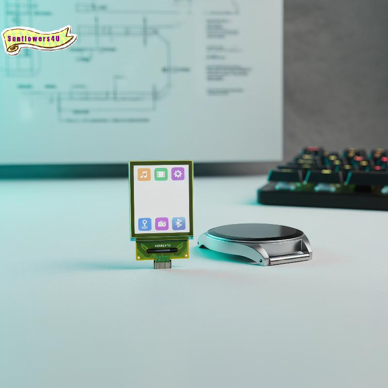 Diy Wearable Electronics - 1,5 inch transparant PMOLED-paneel 128x64 65K