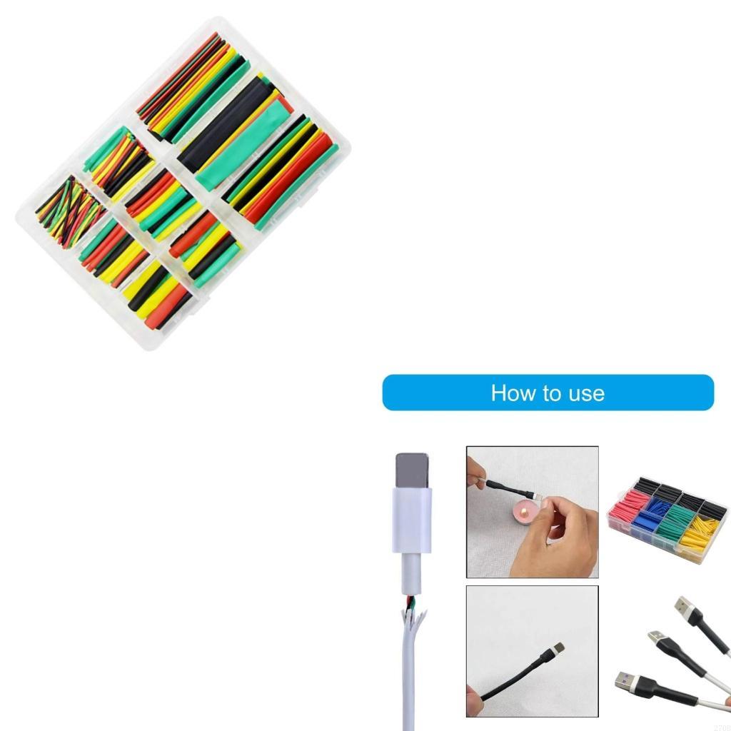 Heat Shrink Tubing - Krimpkousset in verschillende maten en kleuren