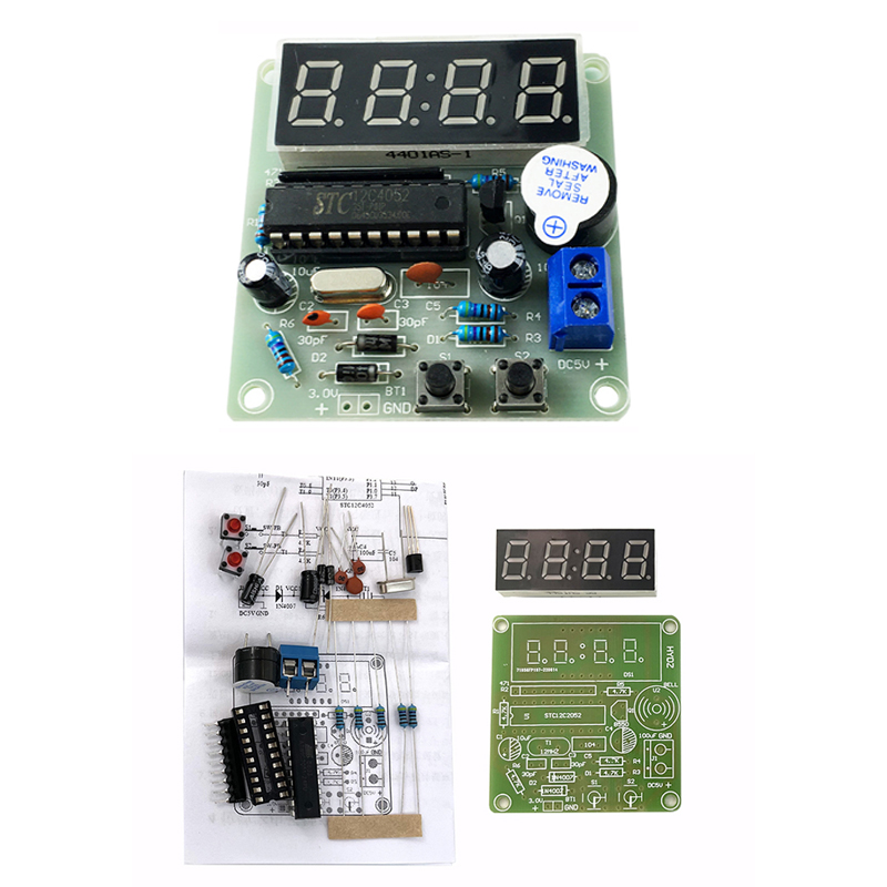Diy Electronics Youtube - DIY elektronische kit LED 4 digitale