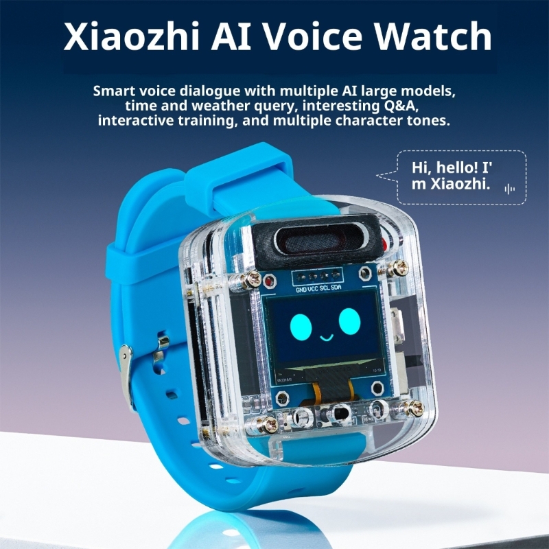 Diy Wearable Electronics - AI Voice Control Watch Oplaadbare DIY