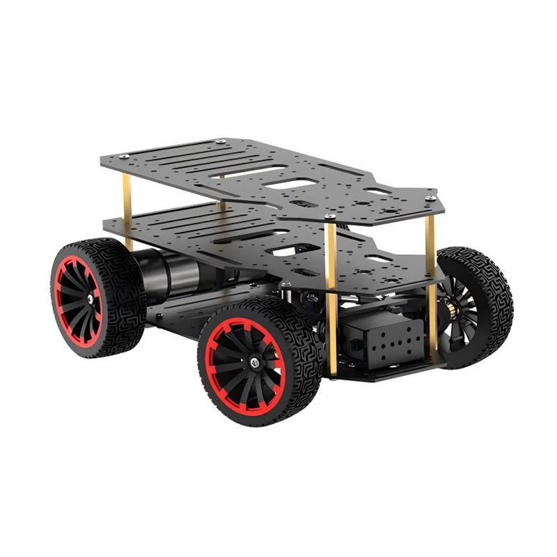 Diy Robot Electronics Kit - 5KG Belasting 4WD Robot Auto Metalen