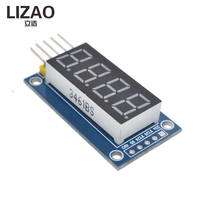 LIZAO 4 bits digitale buis LED - Diy Electronics Youtube recensie en prijs