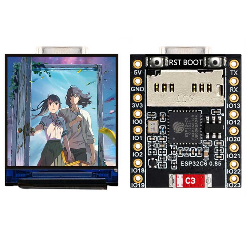 ESP32 C6 0,85 inch 128x128 IPS - Esp32 Wifi Bluetooth recensie en prijs