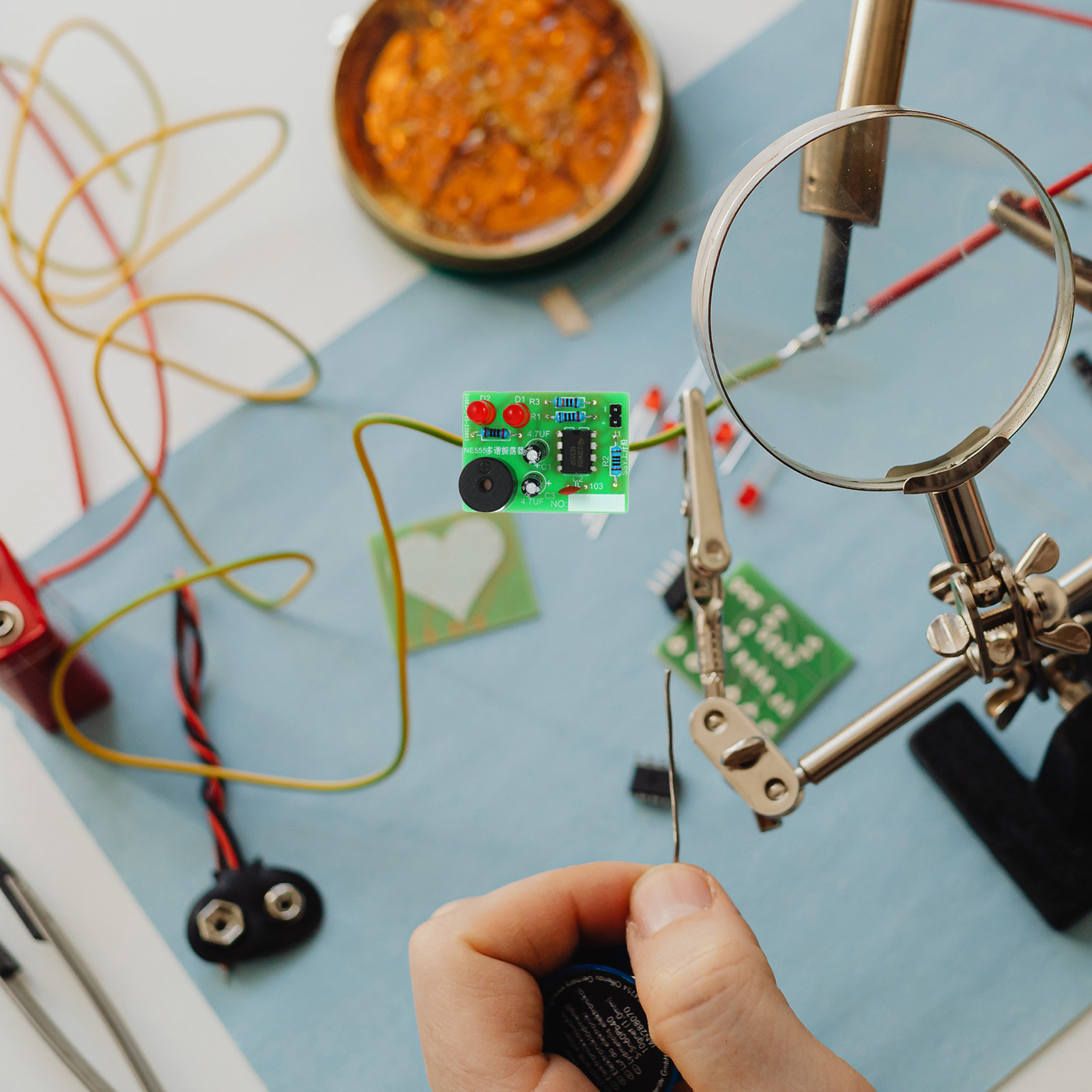 5Set Soldeertrainingskit Laspr - Diy Electronics Projects For Beginners recensie en prijs