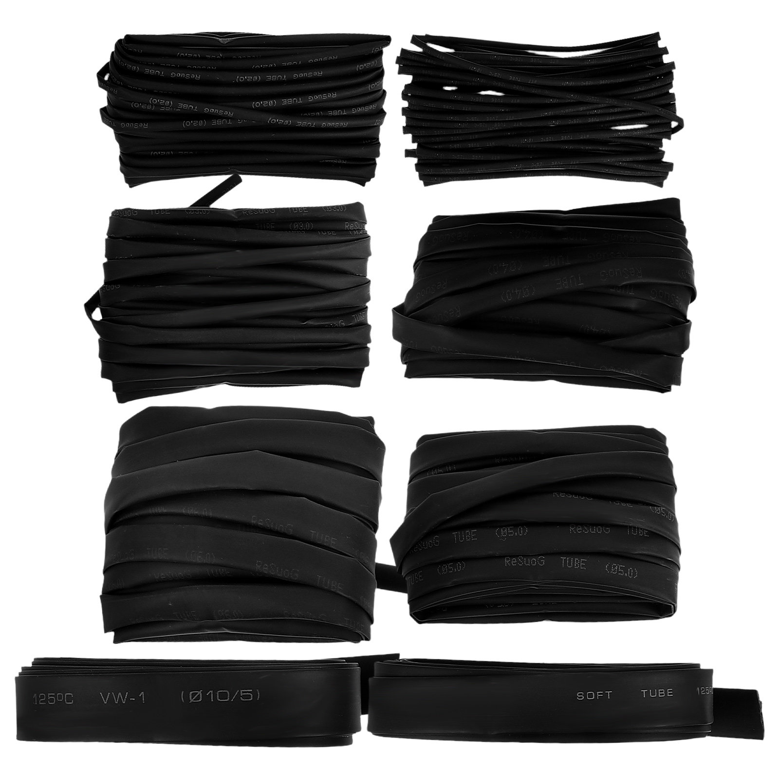 8 stuks zware krimpkousen, ind - Heat Shrink Tubing recensie en prijs