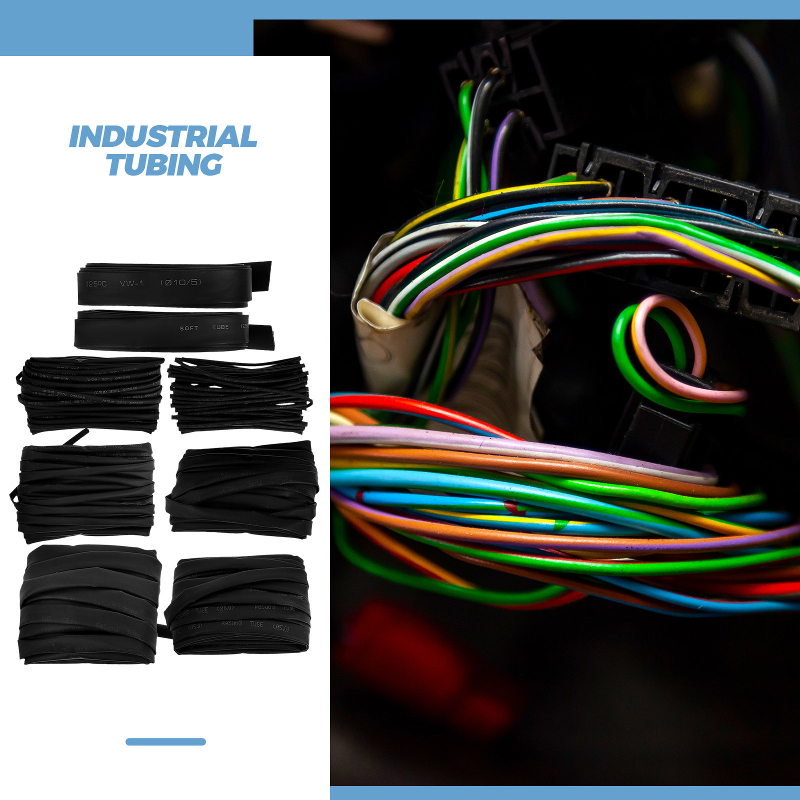 8 stuks zware krimpkousen, ind - Heat Shrink Tubing recensie en prijs