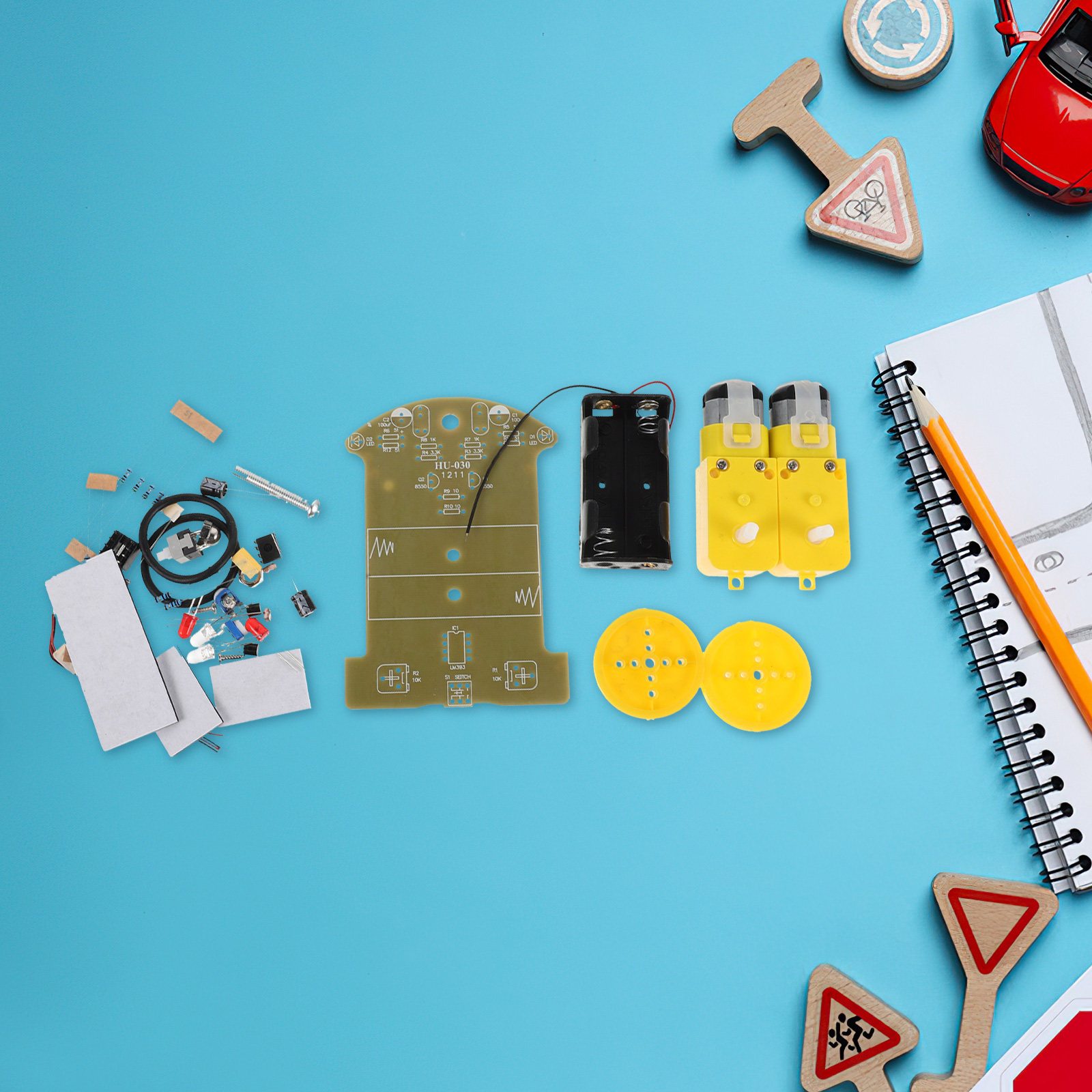 1Set Lijnvolgende Robot Auto K - Diy Robot Electronics Kit recensie en prijs