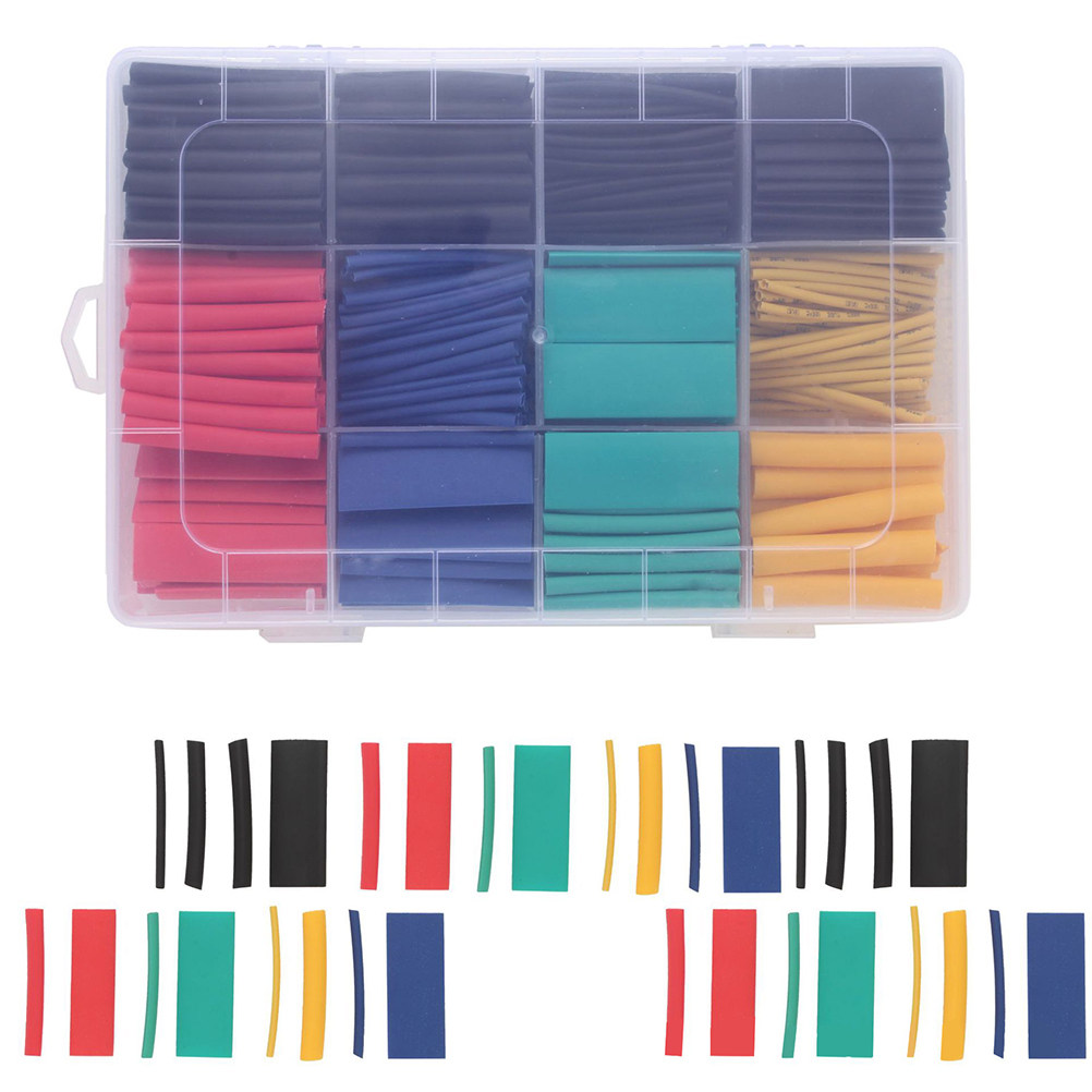 530 stuks krimpkous polyolefin - Heat Shrink Tubing recensie en prijs