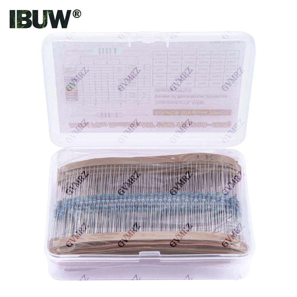 600 STKS 30 Waarden 1/4 W Meta - Diy Electronics Repair Kit recensie en prijs