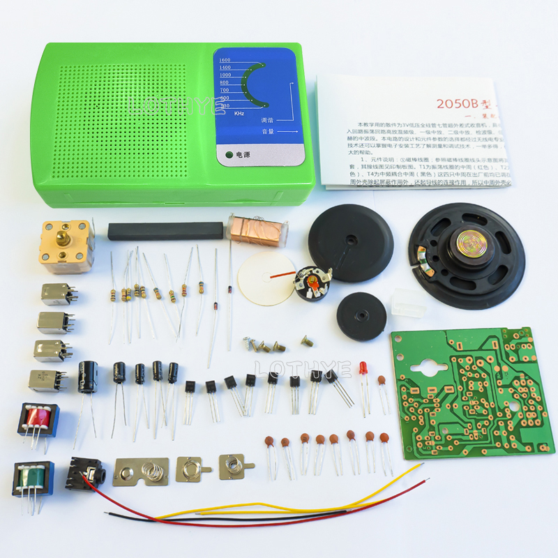DIY elektronische kit AM-radio - Diy Electronics Youtube recensie en prijs