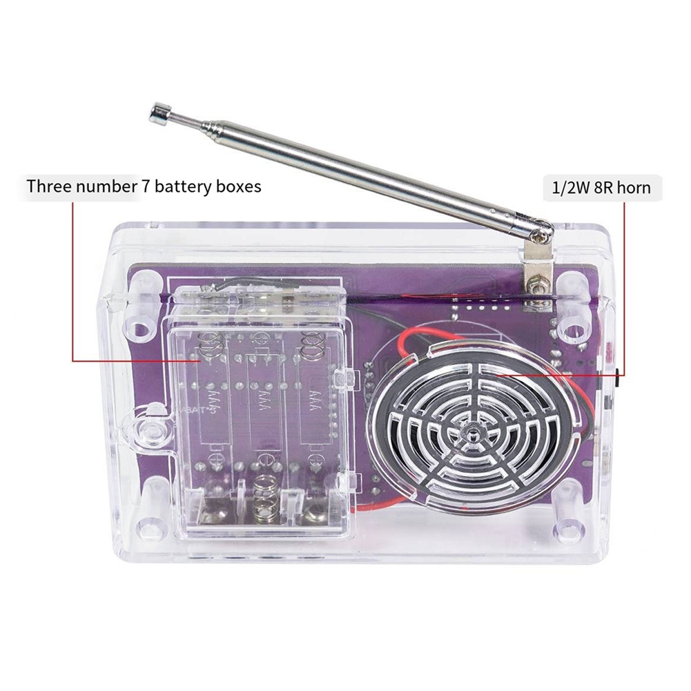 A72Z Nieuwe HU-017B DIY FM Rad - Diy Electronics Project Kit recensie en prijs
