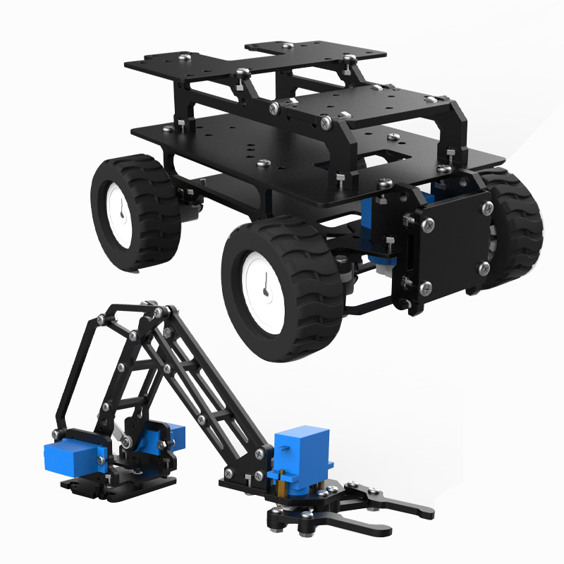 Acryl 4WD Robot Auto Motor Ack - Diy Robot Electronics Kit recensie en prijs