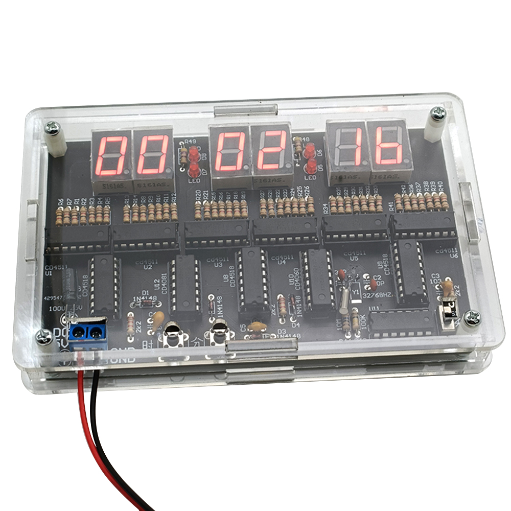 24-uurs digitale klok DIY-sold - Diy Electronics Projects For Beginners recensie en prijs