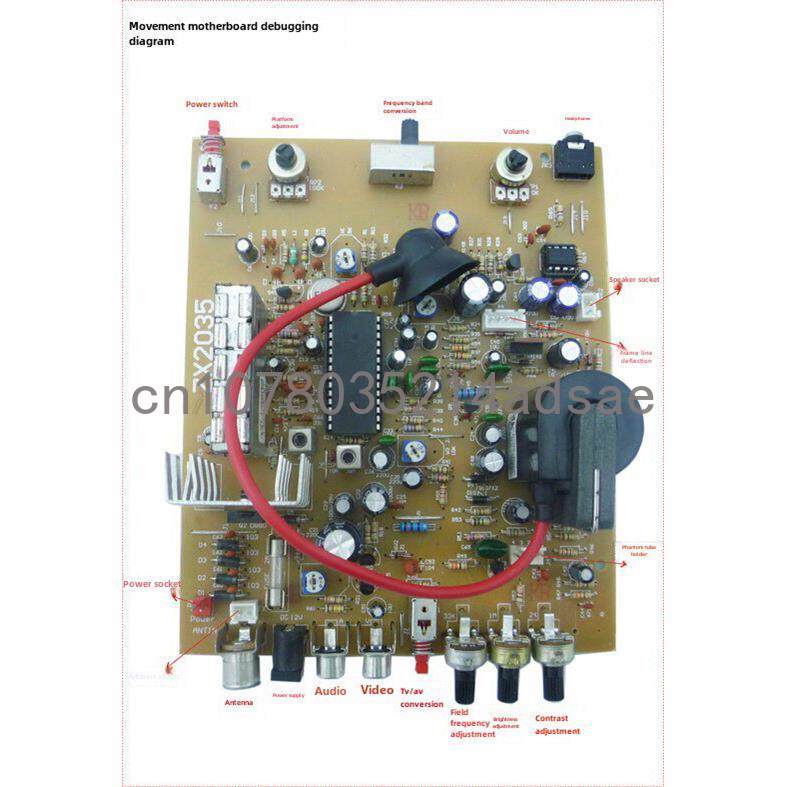 5,5 inch zwart-wit tv-moederbo - Diy Electronics Projects recensie en prijs