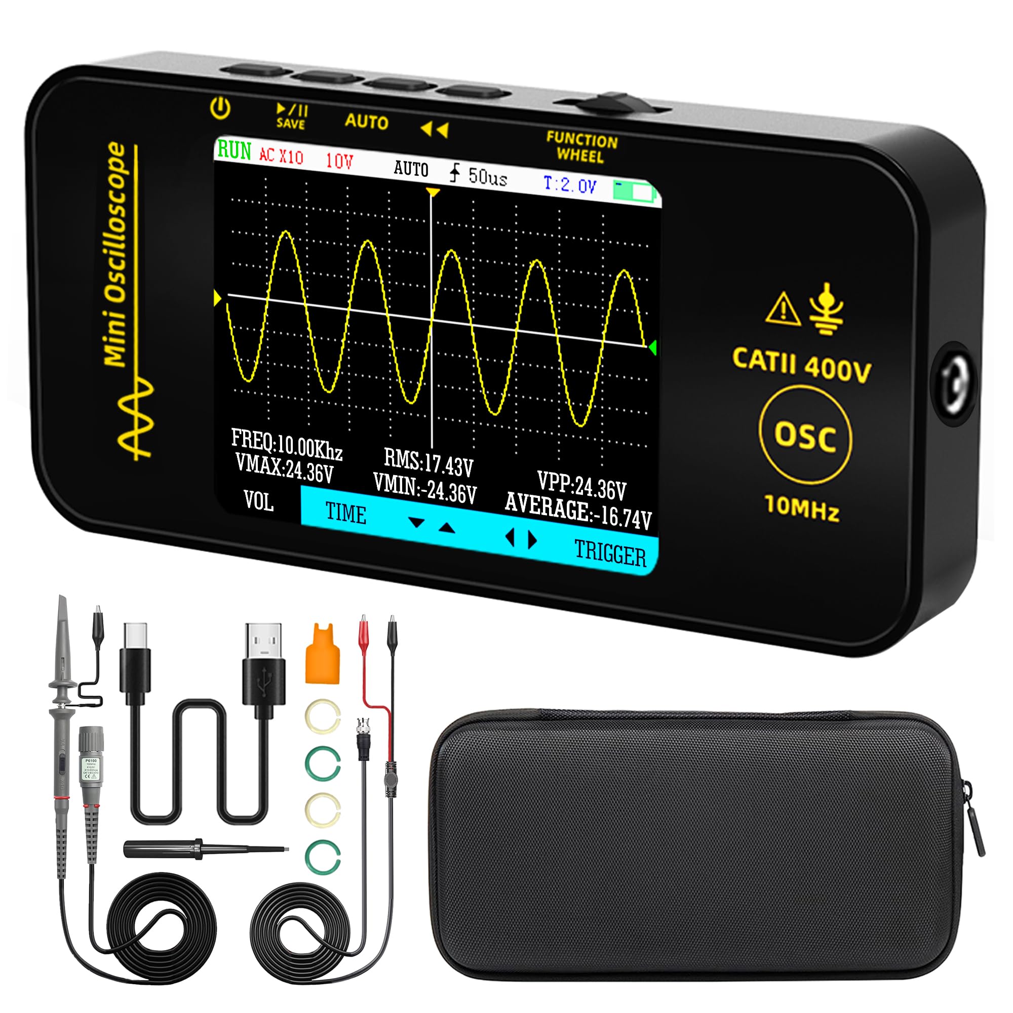 BSIDE Mini Digitale Oscillosco - Oscilloscope Dso Mini recensie en prijs
