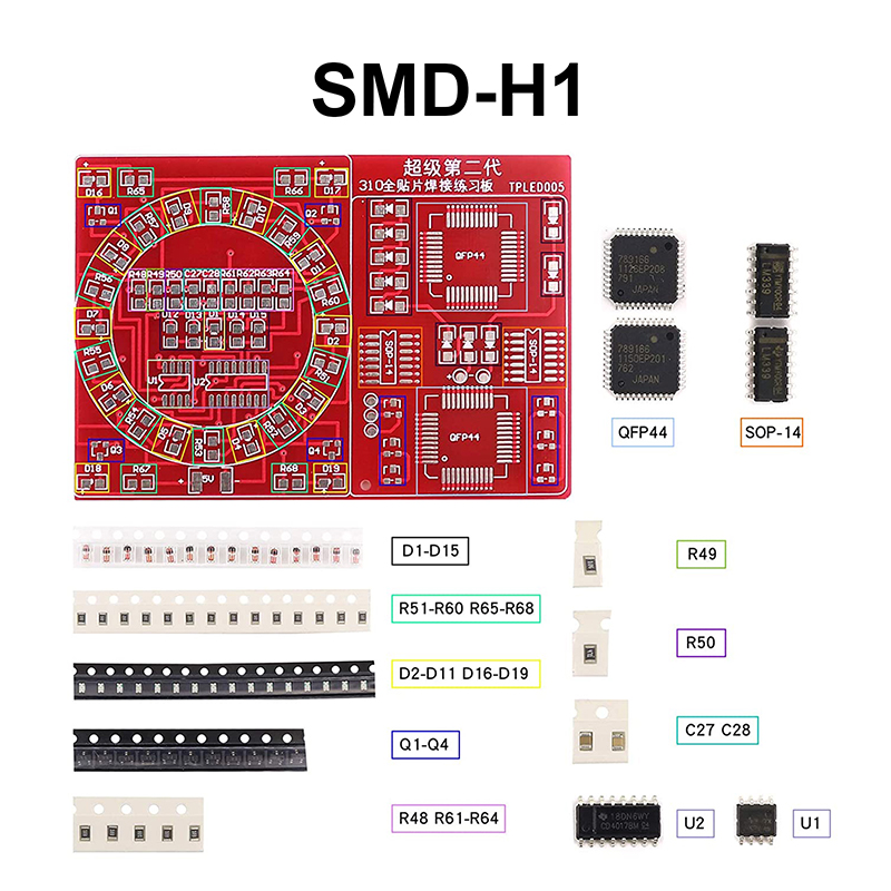 Soldeeroefening Tweedelige set - Diy Electronics Basics recensie en prijs
