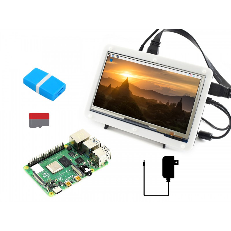 Raspberry Pi 4 Model B Display - Diy Electronics Case recensie en prijs