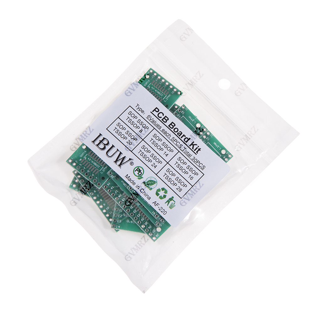30PCS 6 Waarden SOP SSOP TSSOP - Diy Electronics Project Kit recensie en prijs