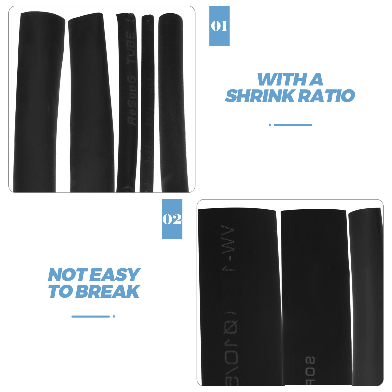 8 stuks krimpkousen, zware ind - Heat Shrink Tubing recensie en prijs