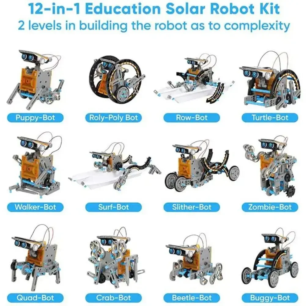 13-in-1 robotwetenschappenset  - Diy Robot Electronics Kit recensie en prijs