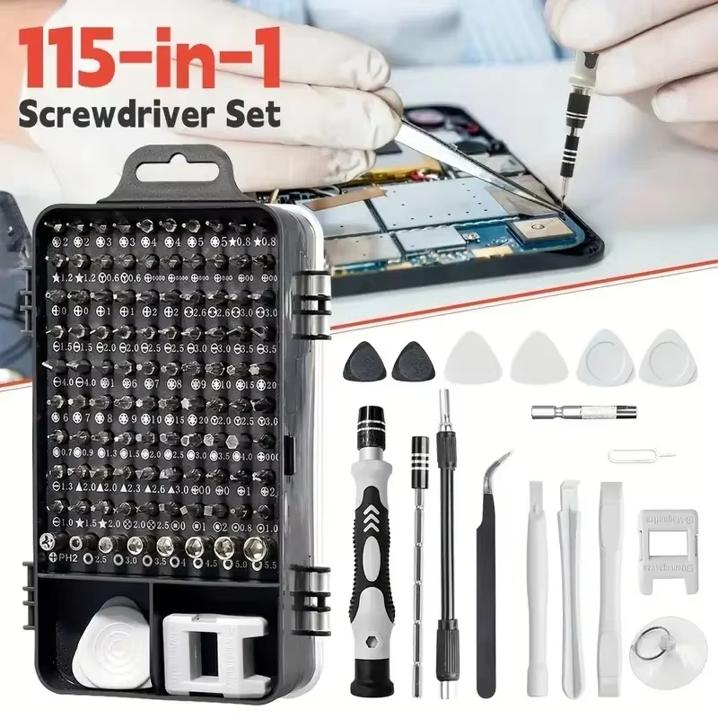 115-delige precisie schroevend - Diy Electronics Repair Kit recensie en prijs