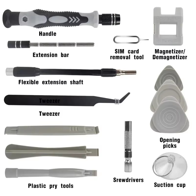 115-delige precisie schroevend - Diy Electronics Repair Kit recensie en prijs