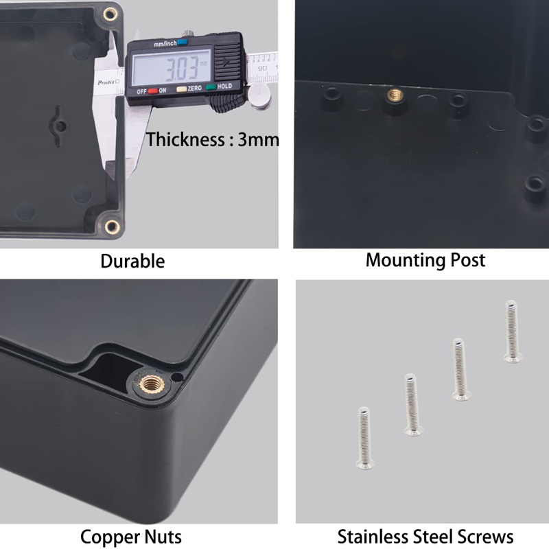 Waterdichte aansluitdoos ABS k - Diy Electronics Case recensie en prijs